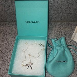 Tiffany and Co Bow Pendant
